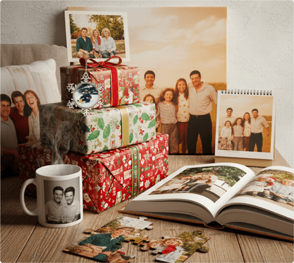Photo gifts and products
